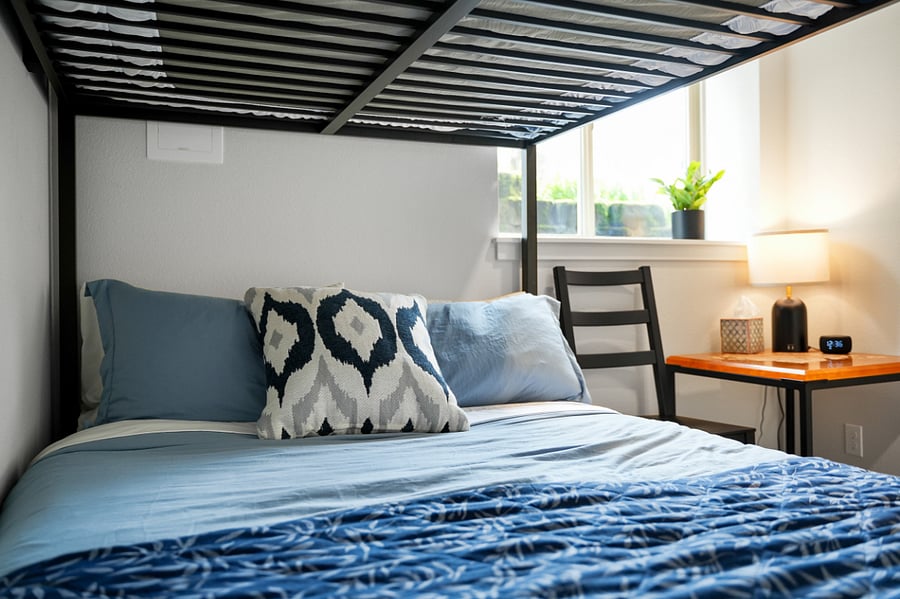 Bright and inviting second bedroom