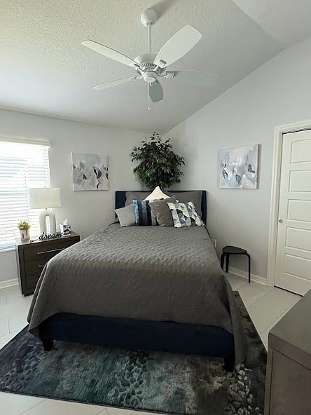 Second bedroom with Queen bed, dresser and nightstand with lamp. Linens included.