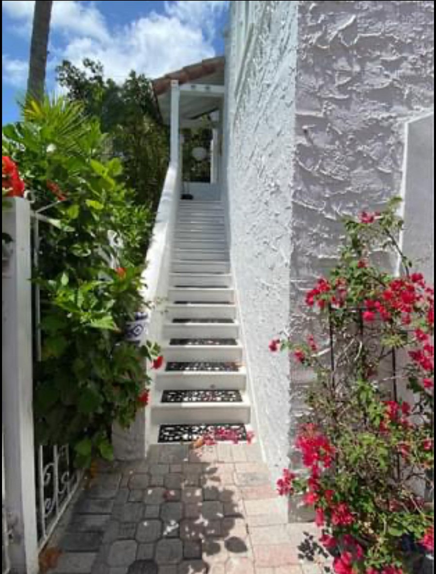 Entrance stairs