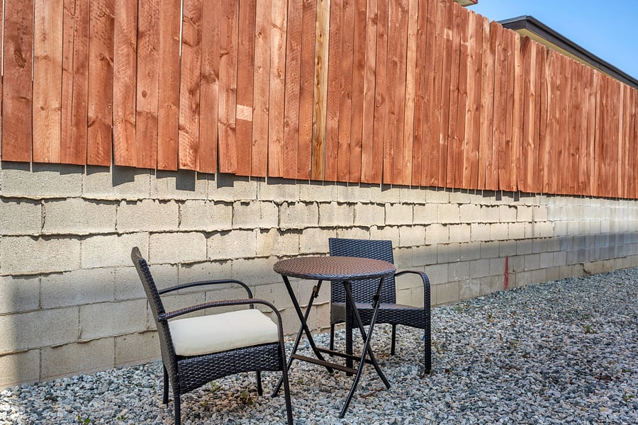 Private Patio For 1st floor room.