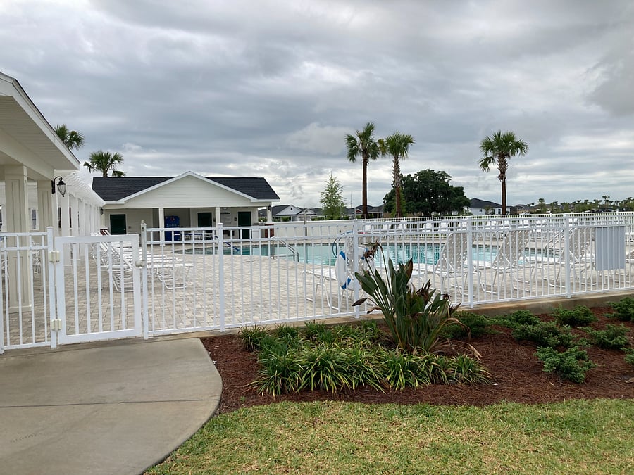 One of the many pools available to you is a short walk from the cottageE
