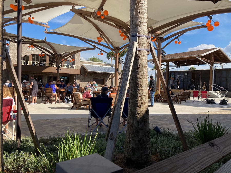 Enjoy live music daily