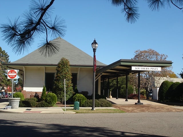 Southern Pine a charming local town only 5 miles away from condo, easy to reach and great to visit