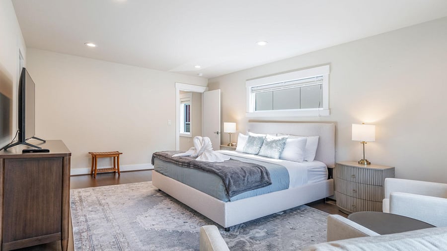 West Seattle Single Family Home - Bedroom