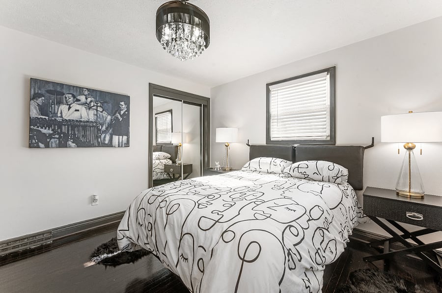 "Embrace serenity in your sanctuary. Our bedrooms are crafted for restful nights and inspired mornings. 