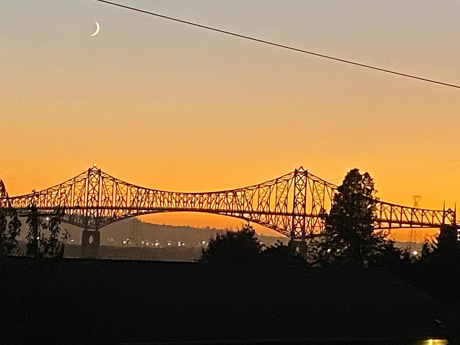 McCullough Bridge at sunset