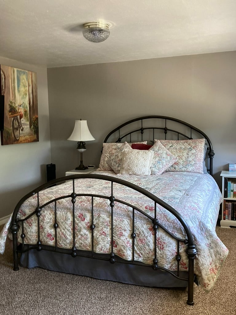 Back bedroom off laundry room
