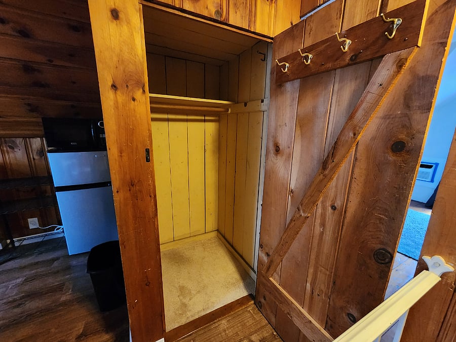 Hang your clothes here