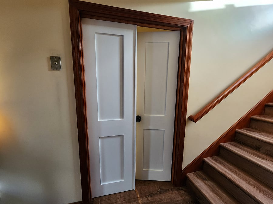 Entrance to the office/den