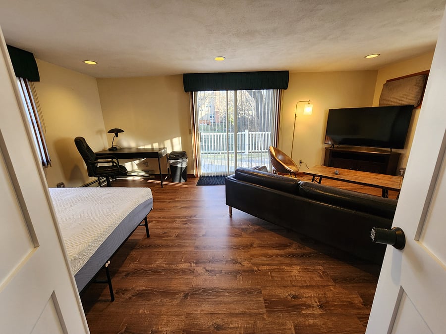 Office/den room situated in the expansive first floor apartment