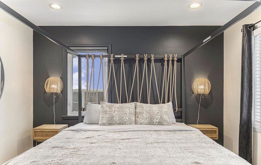 Upper Level Master Bedroom with Walk-in Closet