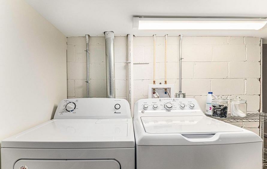 Lower Level Laundry
