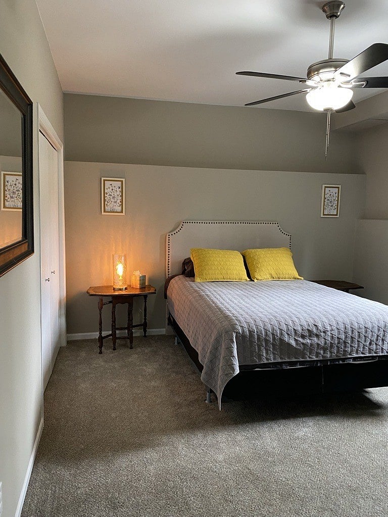 comfortable Queen mattress in the 2nd bedroom