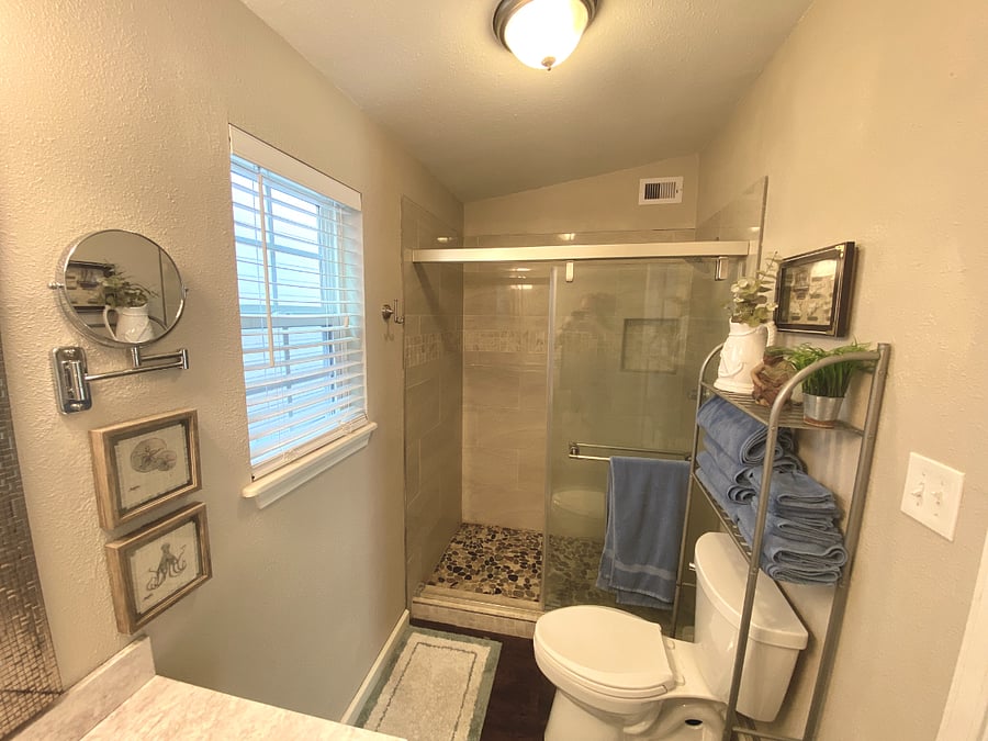 Master bathroom