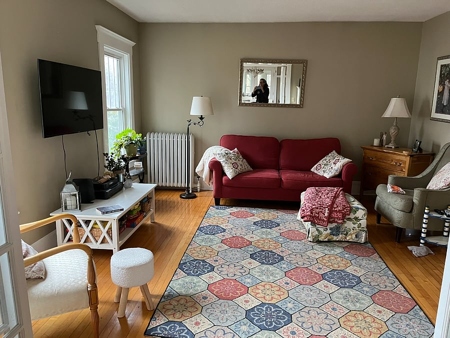 Shared living room on 1st floor