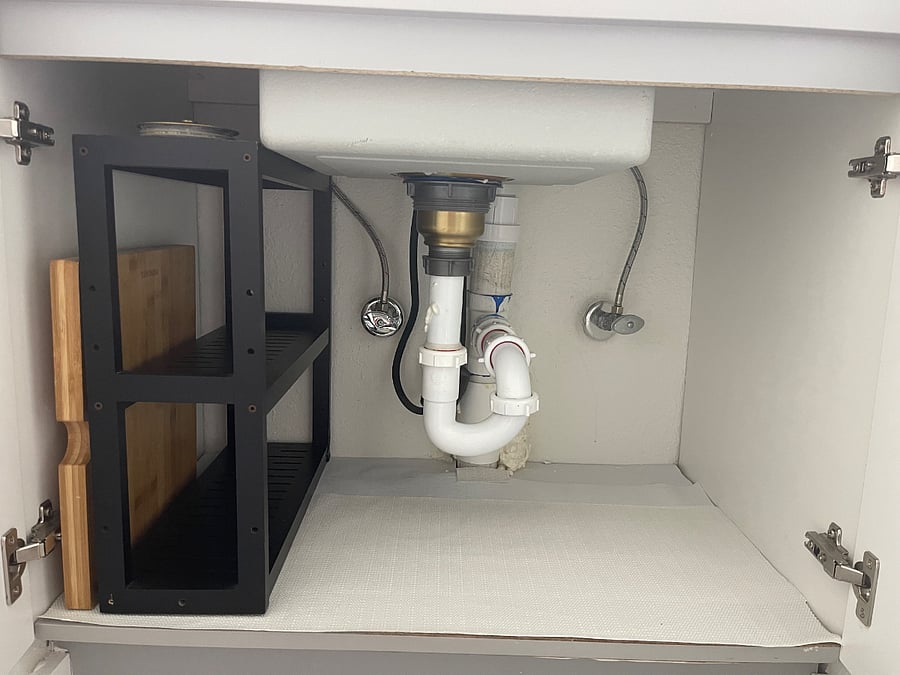 Under sink storage