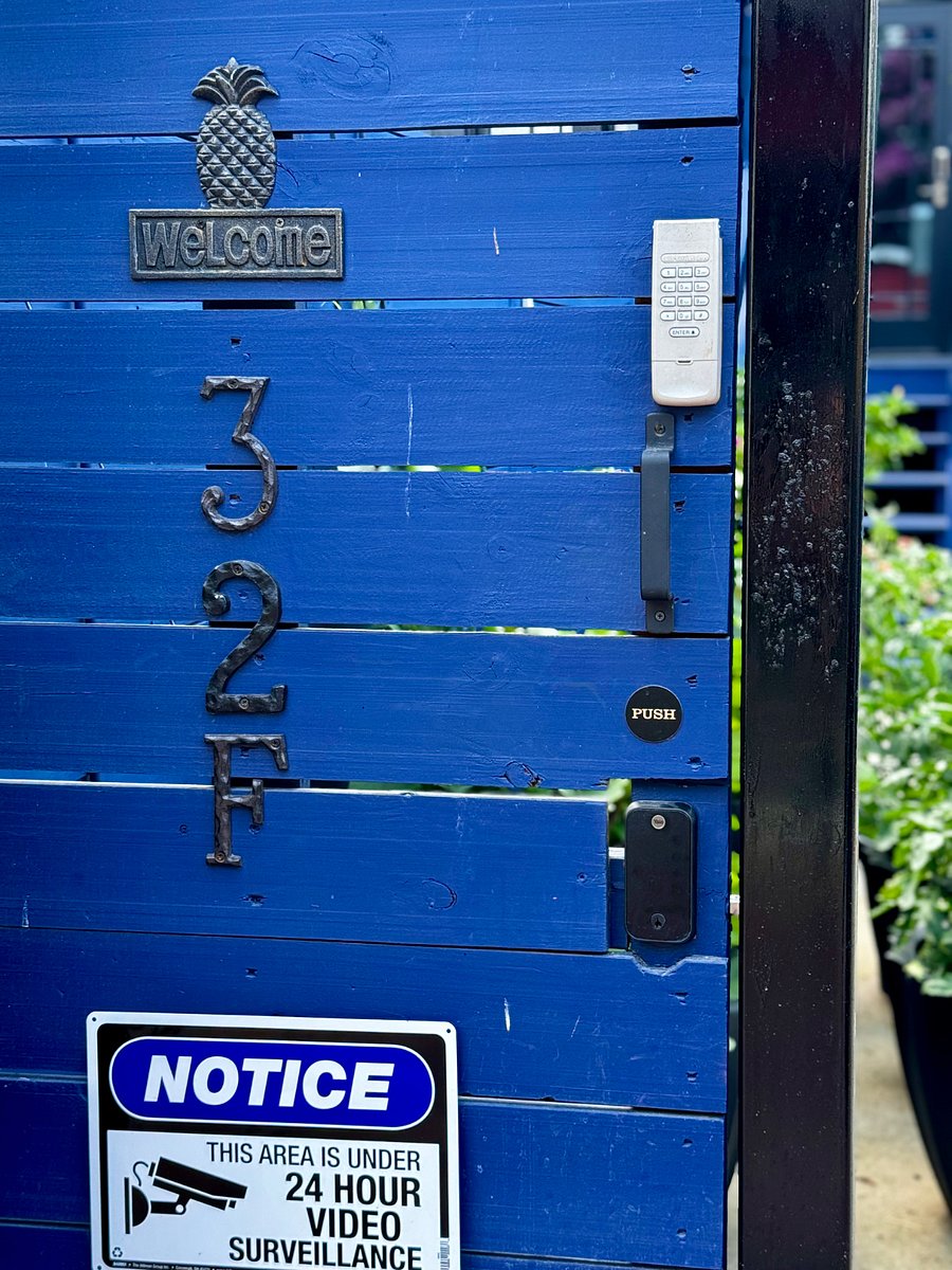 Key less (smart locks) entrance into the garage, which is monitored by 24/7 surveillance.
