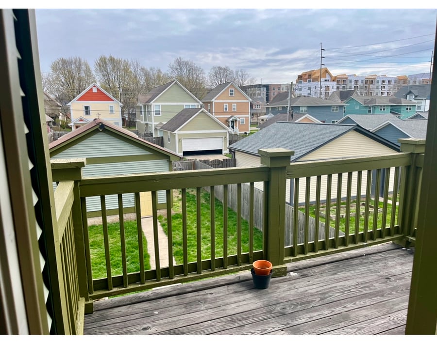 Balcony from one of the master suites