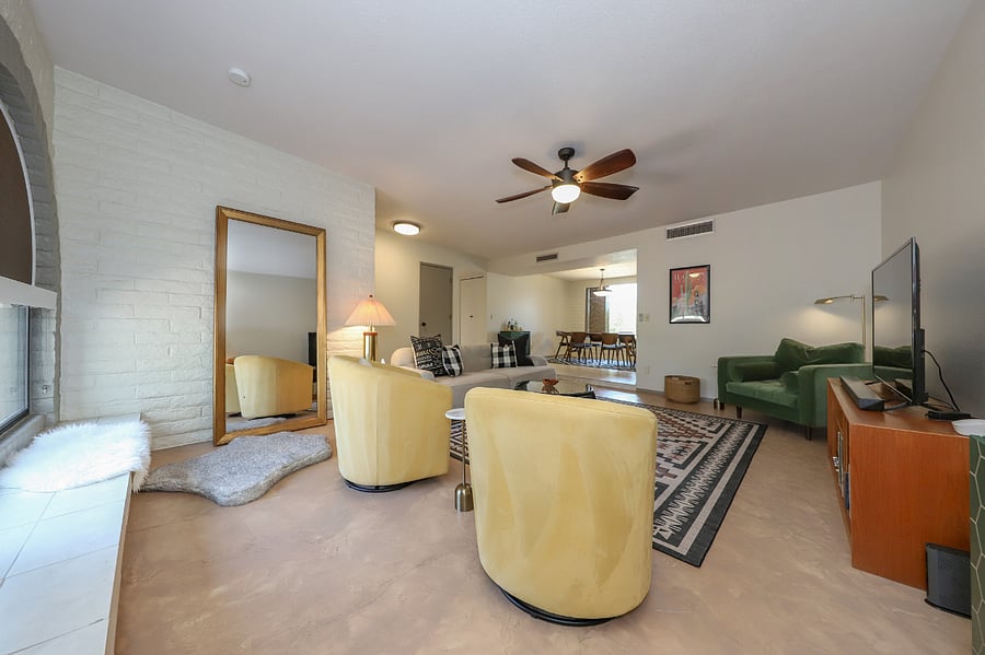 Large living room area