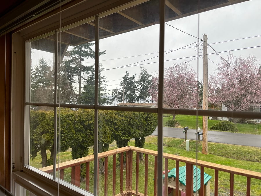 View of Honeymoon Bay from Living Room