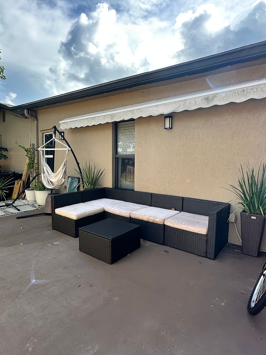 Second patio