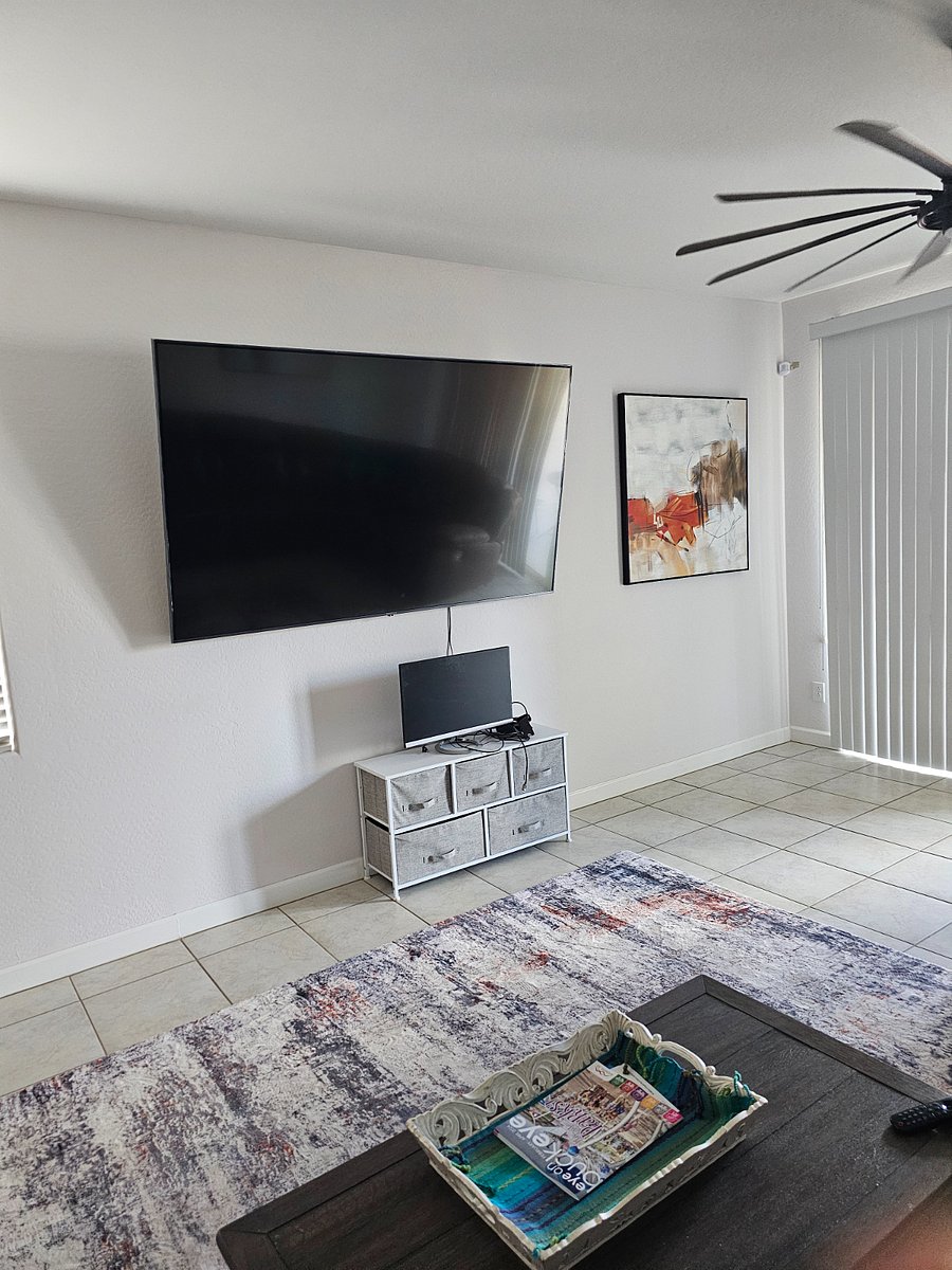 87-inch adjustable TV