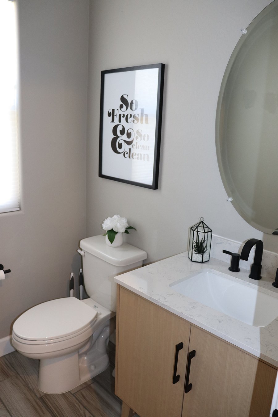 Downstairs powder bath.