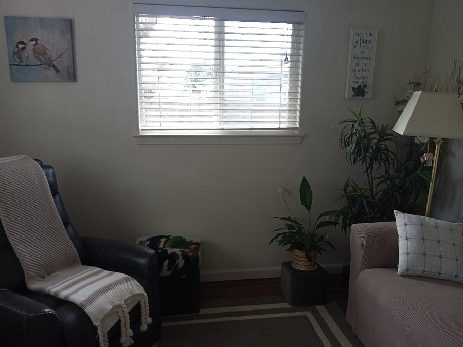 Living Rm West wall