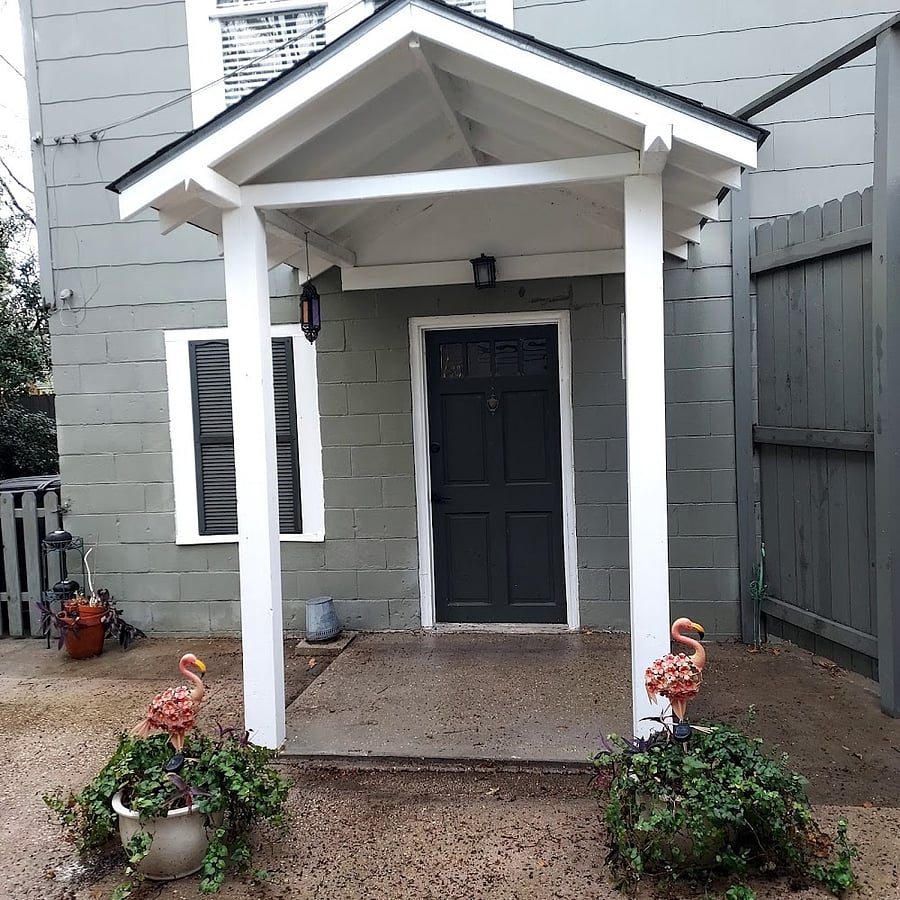 Front door to apartment.
