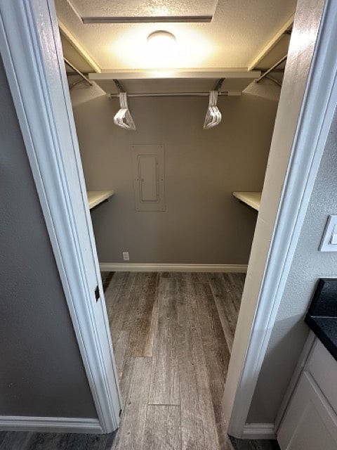Large walk-in closet
