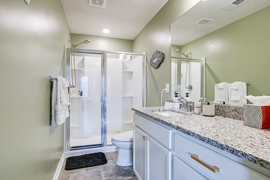 Primary Bathroom on Upper Level