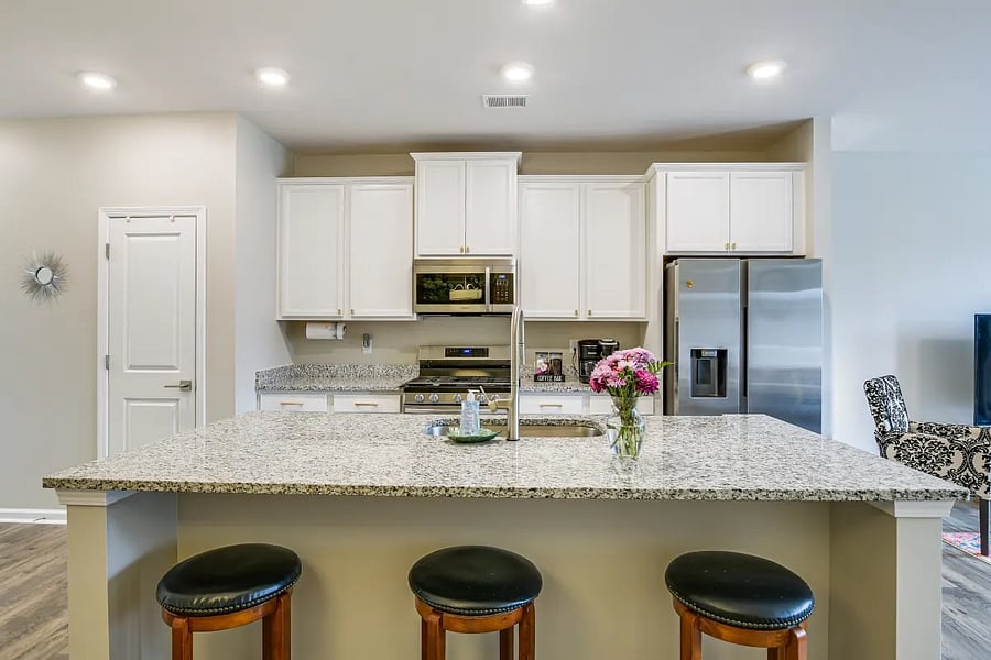 Full Kitchen and Island on Main Level