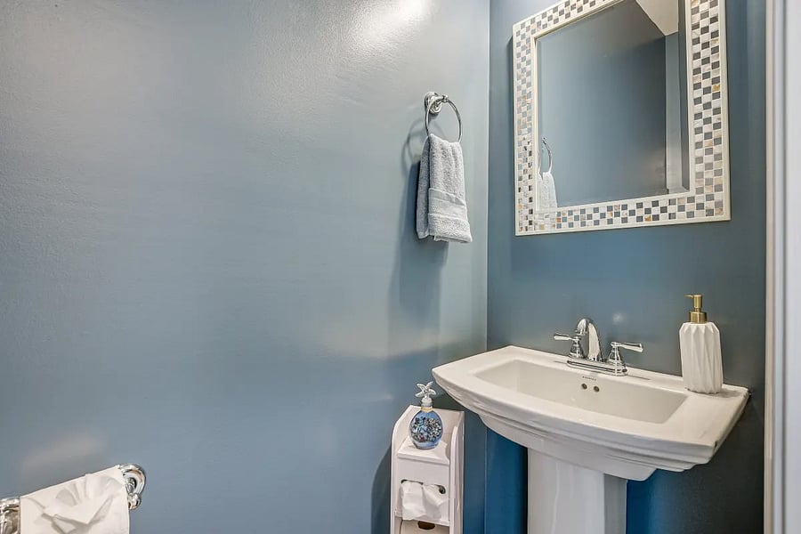 Powder Room on Main Level