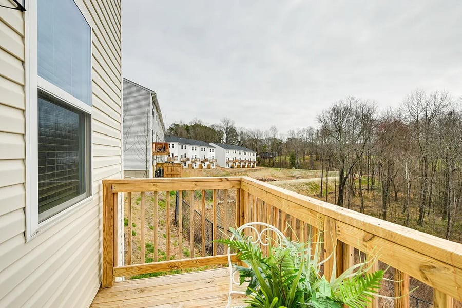 Deck on Main Level