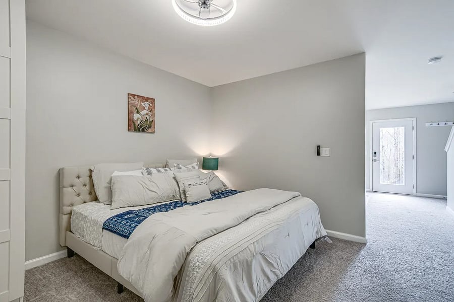Primary Bedroom in Lower Level (basement)