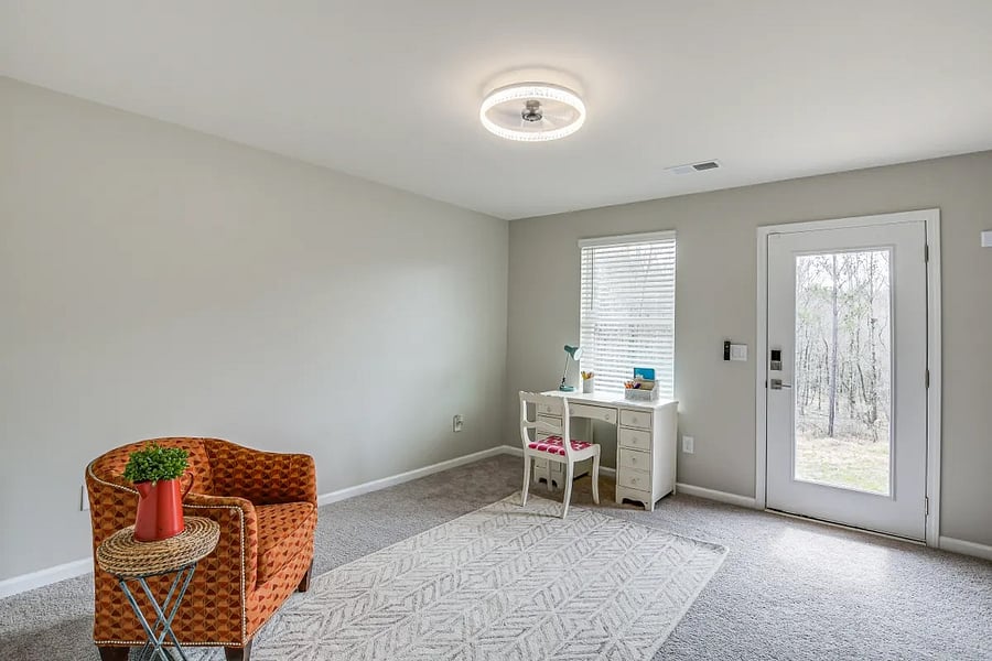 Office/Rec/Living room on lower level (basement)