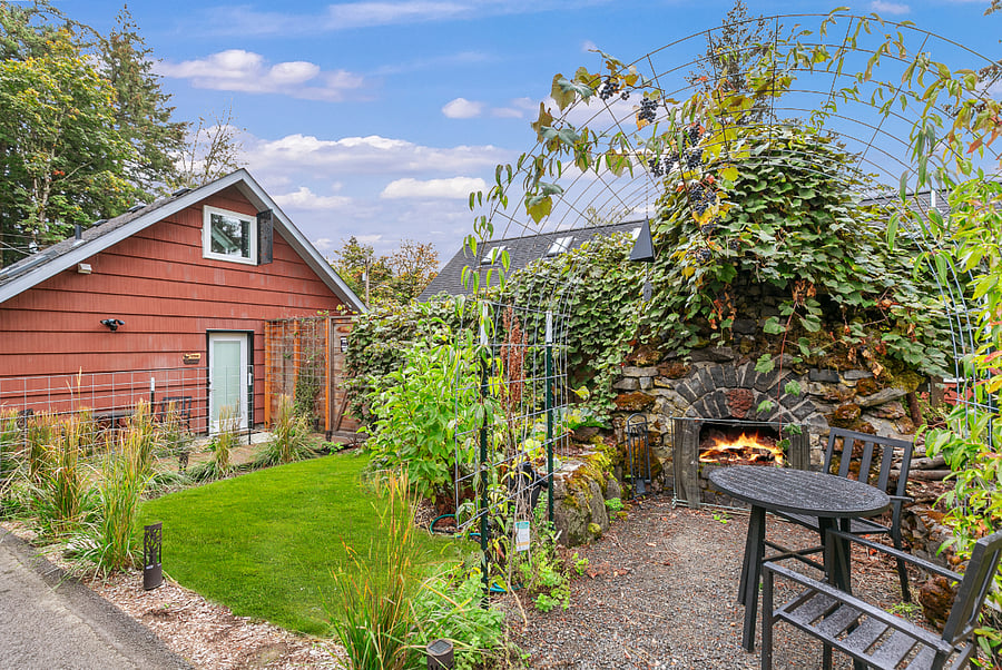 Private patio