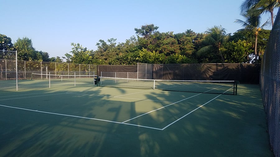 2 Tennis and Pickleball courts!