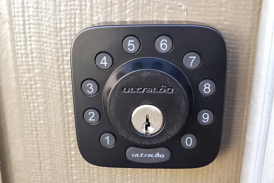 Just type your code or use your phone and you can lock and unlock in seconds!