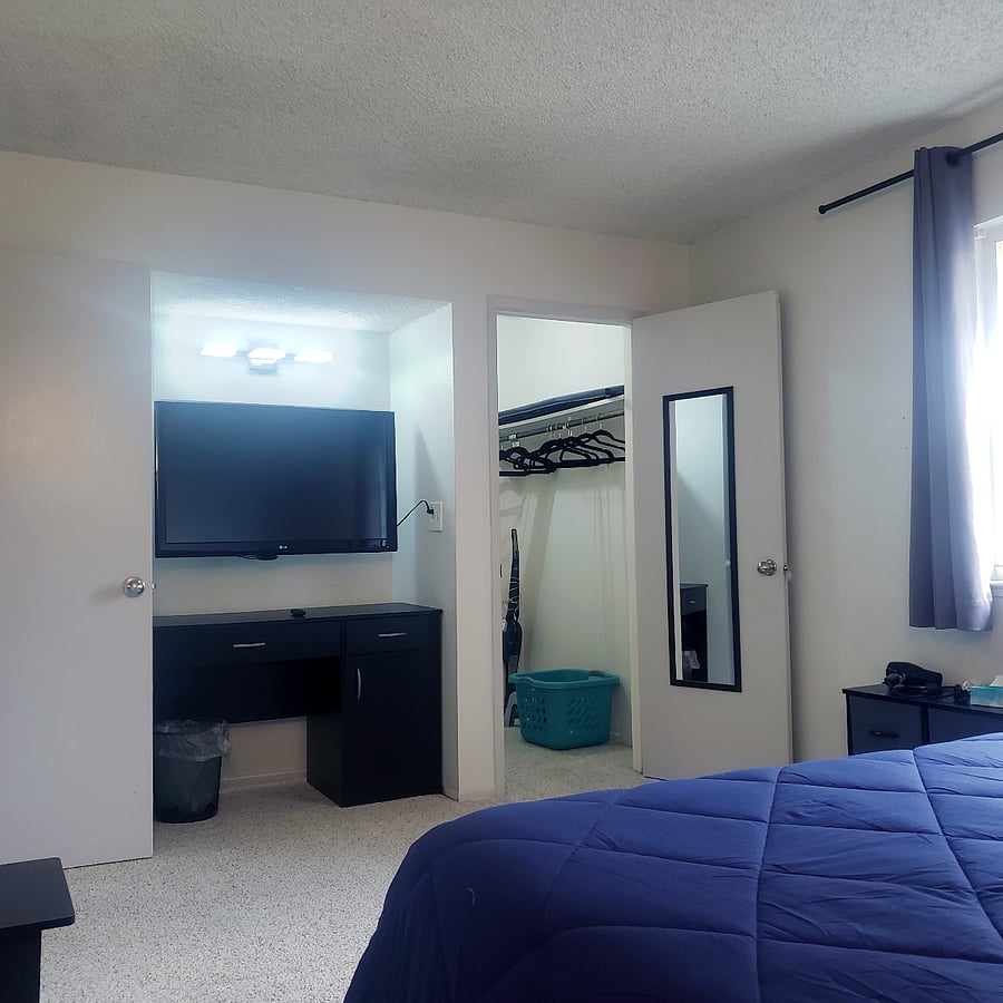 Walk in closet for bedroom # 1
