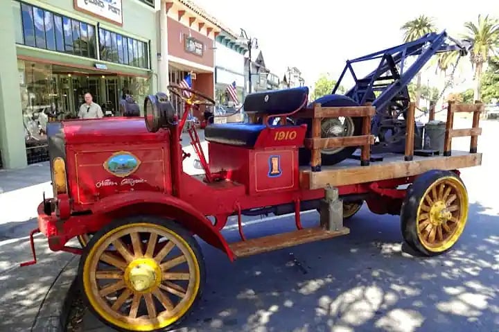 Old cars like this are a regular find in Niles