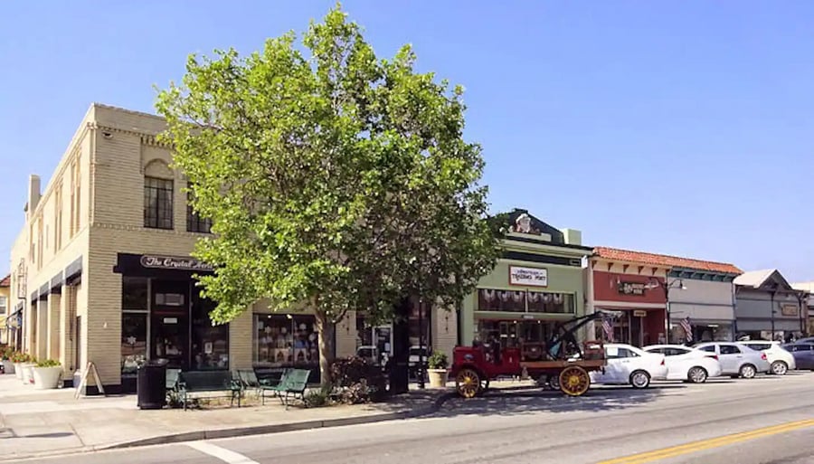 The quaint downtown of Niles is just a few minutes away