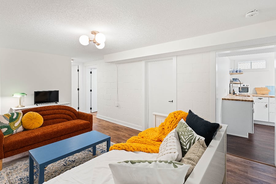 Living Room + Pull Out Daybed