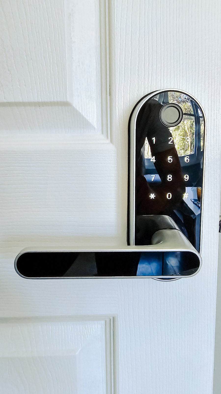 Passcode entry with combination or card