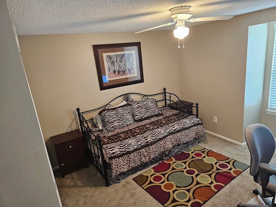 Bedroom  2 with the XL Twin option