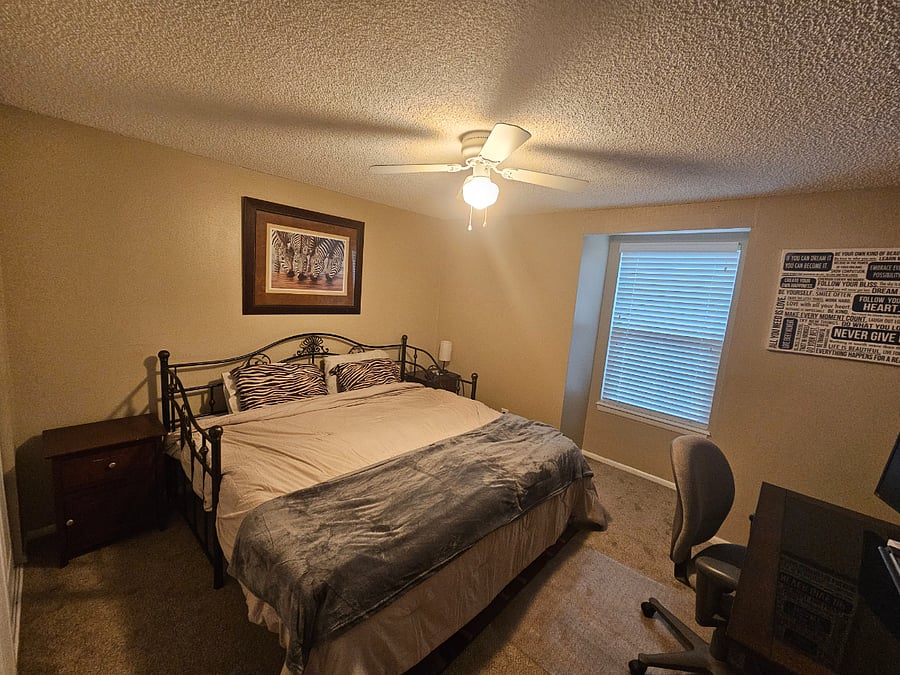 Bedroom  2 with the King bed option
