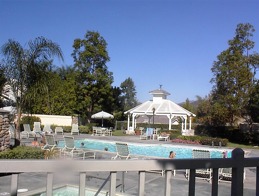 Pool and Jacuzzi Area