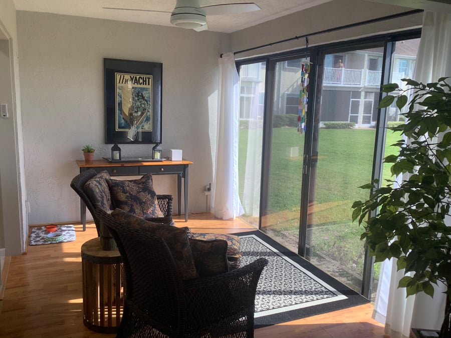 Sunroom area