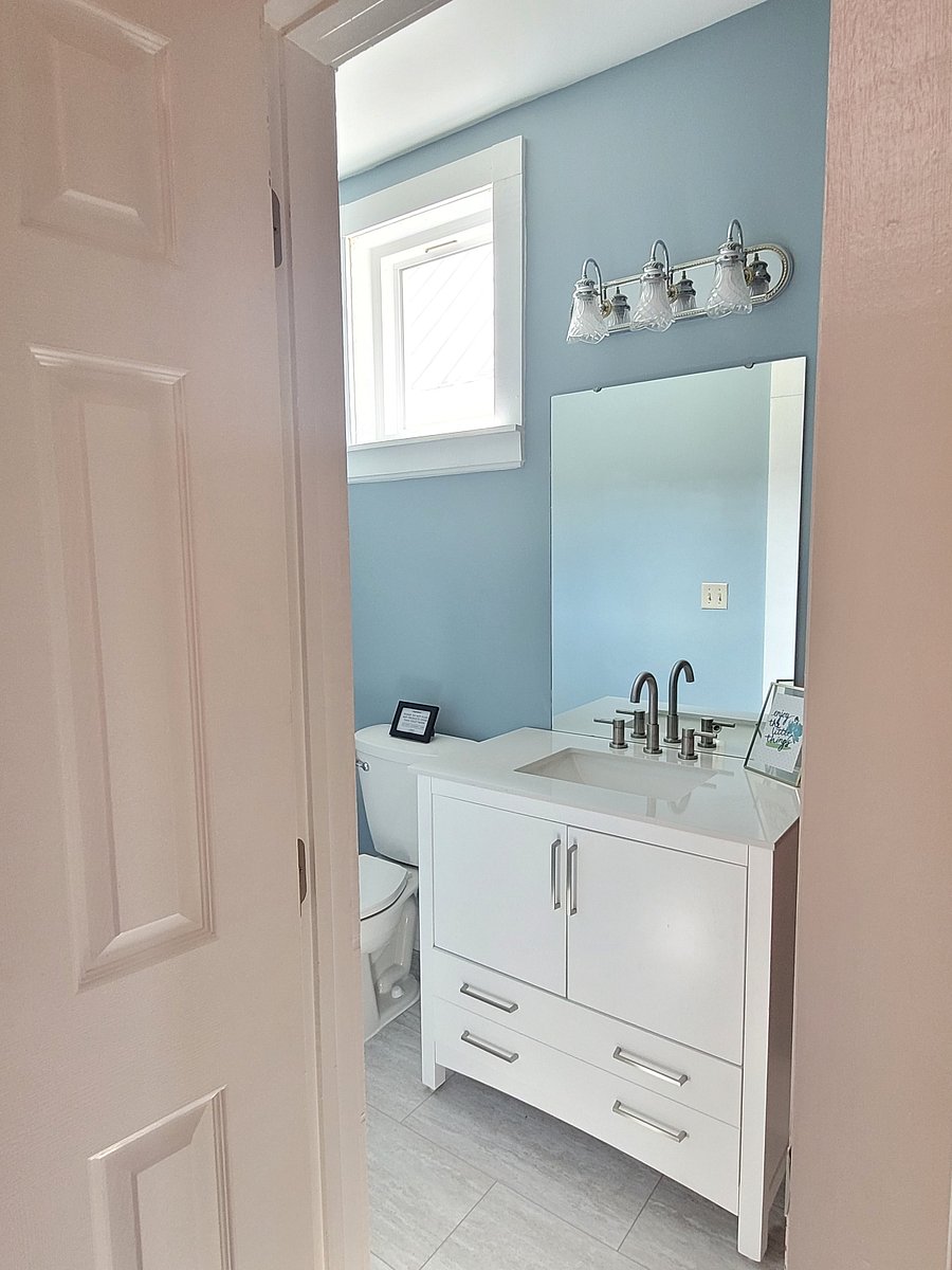 Half Bath on 2nd Floor