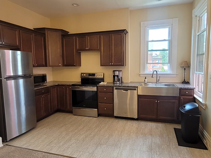 Kitchen w/ Stainless Steel Appliances